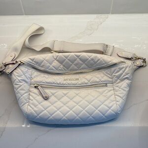 MZ Wallace Crosby Quilted Nylon Convertible Sling Bag